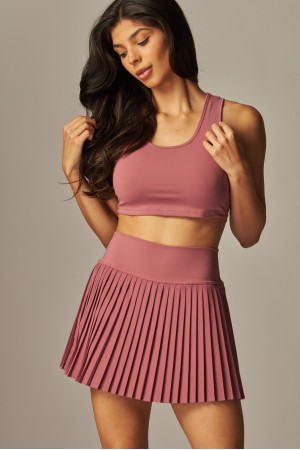 ALO-100S<br/>Grand Slam Sharp Pleated Tennis Skirt