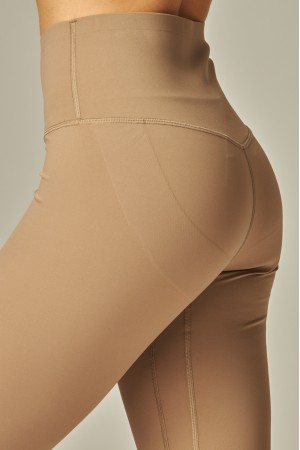 ARIA-02Y<br/>Premium Nylon Butt Lift Flared Yoga Leggings