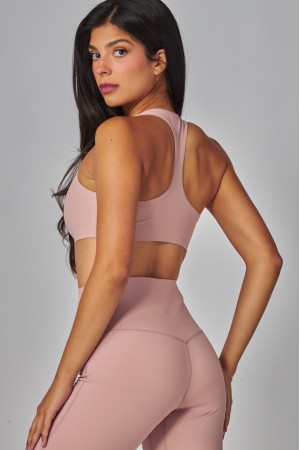 ARIA-03T<br/>Premium Nylon Fully Lined Train Bra Top