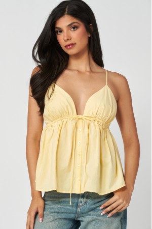 HARPER-02T<br/>Flowy Strappy Cami Top