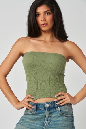 LENA-02<br/>Seamless Tapestry Texture Bandeau