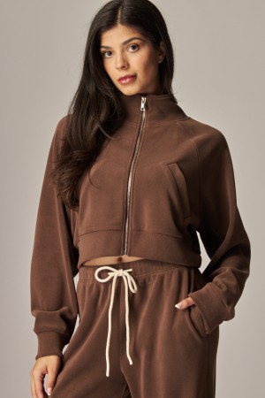 SKYLAR-1<br/>Cozy Soft Premium Fleece Track Jacket