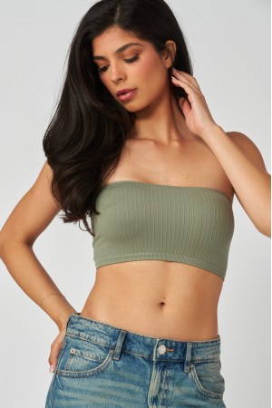 SLT11<br/>Sculpt Seamless Ribbed Tube Top
