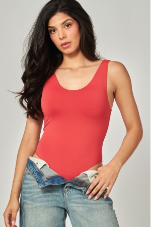 VERA-09BS<br/>Contour Double Layered Tank Bodysuit
