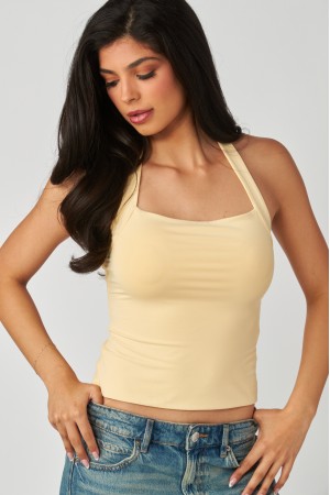 VERA-31T<br/>Contour Double Layered Optimum Halter Top